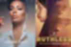 A poster featuring promo images for two Tyler Perry television series: All the Queen's Men on the left, announcing its final season streaming June 10, and Ruthless on the right, announcing a new season streaming June 30.