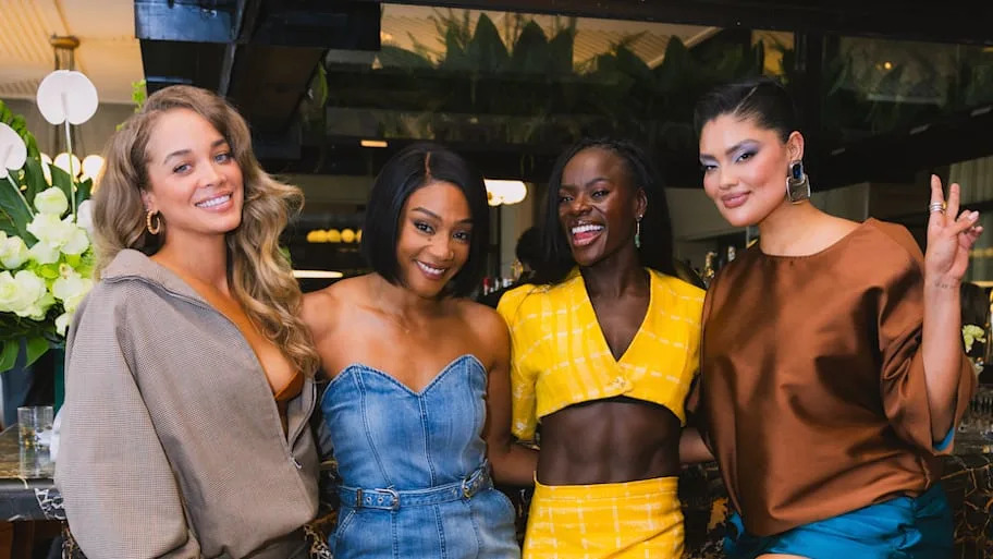 Jasmine Sanders, Tiffany Haddish, Tunde Oyeneyin and Jocelyn Corona