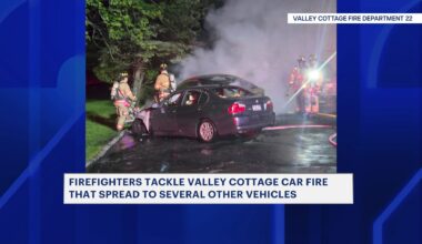 News 12 | Bronx | Fire That Damaged Several Cars Stopped Before Reaching Rockland County Home