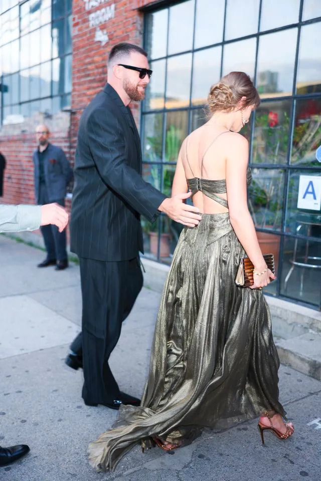 Travis Kelce and Taylor Swift on May 16, 2026.Credit: Getty
