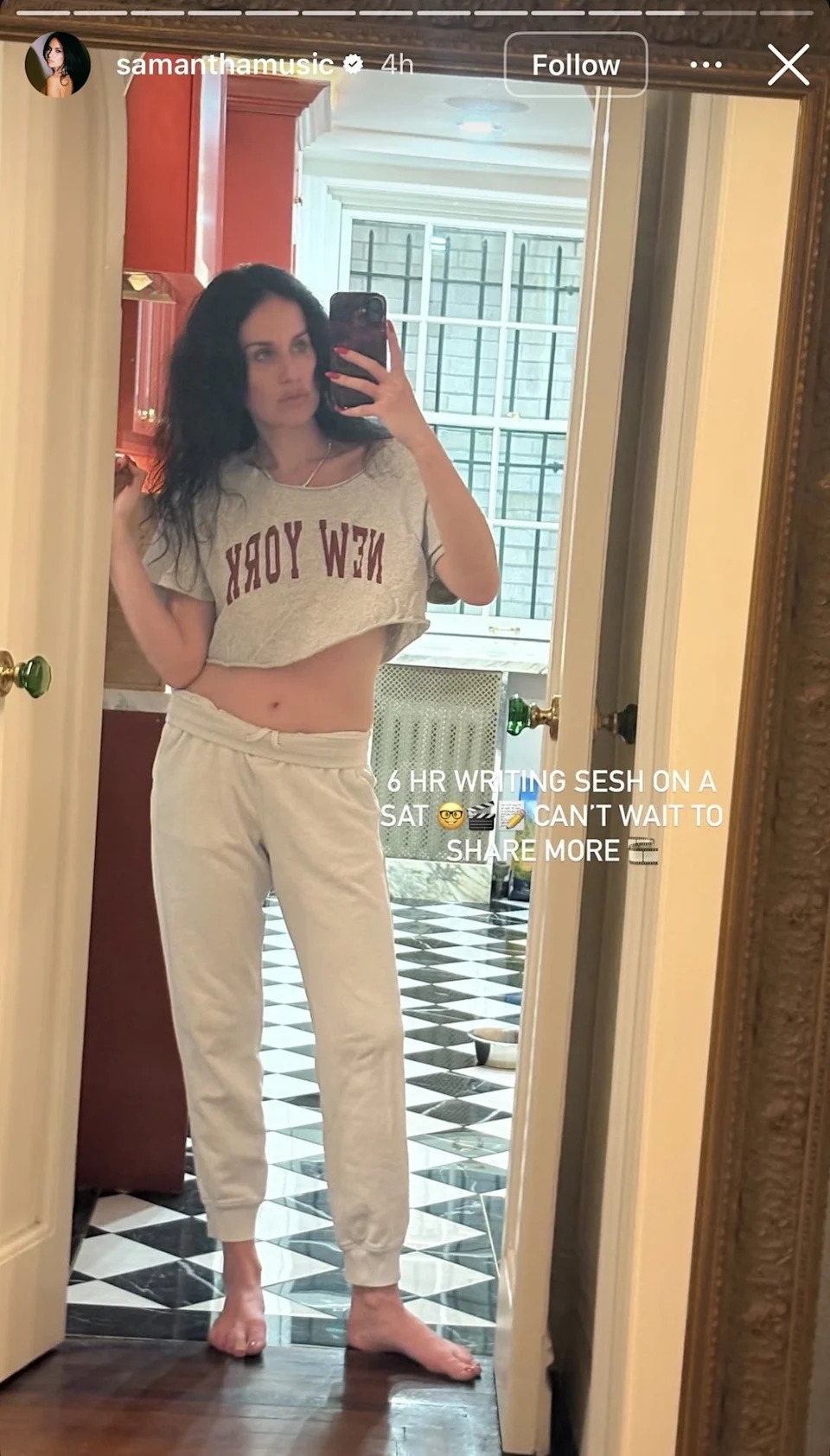 MIchelle says managing her house remodel while away on tour was "one of the hardest things" she's ever done.