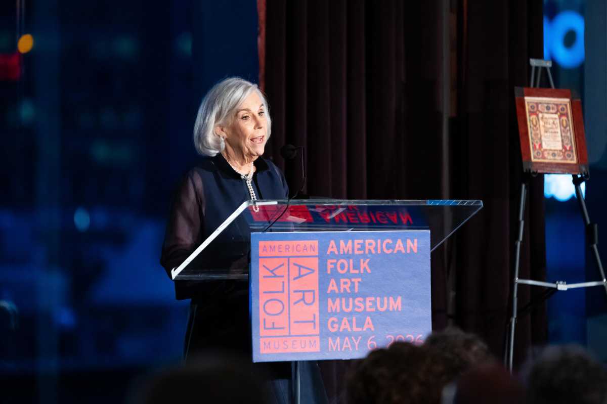 The American Folk Art Museum Gala took place on May 6.
