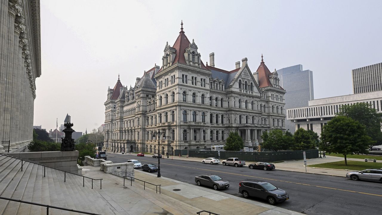 New York state Capitol. (AP Photo/Hans Pennink)