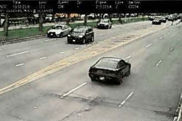 This image provided by the New York Department of Finance shows a black Pontiac Trans Am with the same license plate as the Pontiac Trans Am from the 1980s TV series, “Knight Rider,