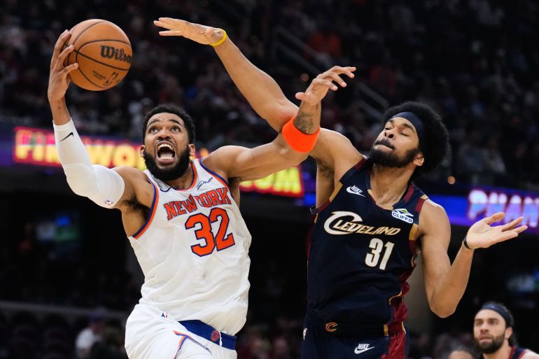 Karl-Anthony Towns in action.