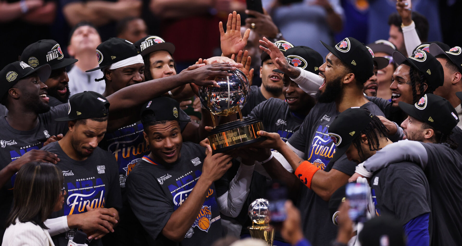 New York back in NBA Finals for first time since 1999 after beating Cleveland 130-93 to finish sweep