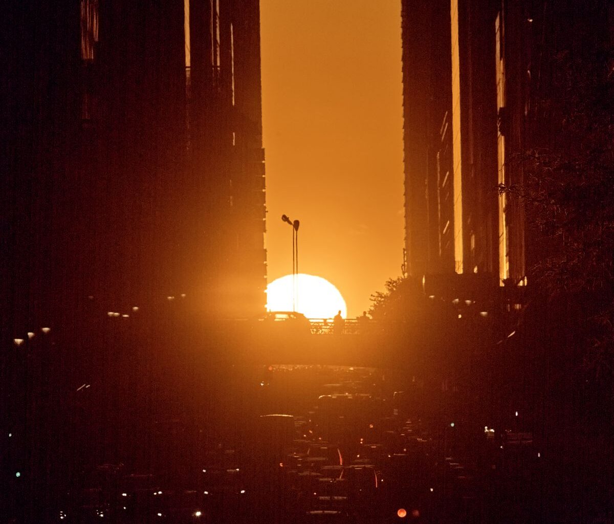 NYC Manhattanhenge