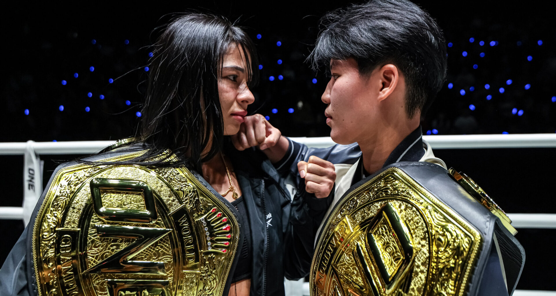 Allycia Hellen Rodrigues faces off against Phetjeeja