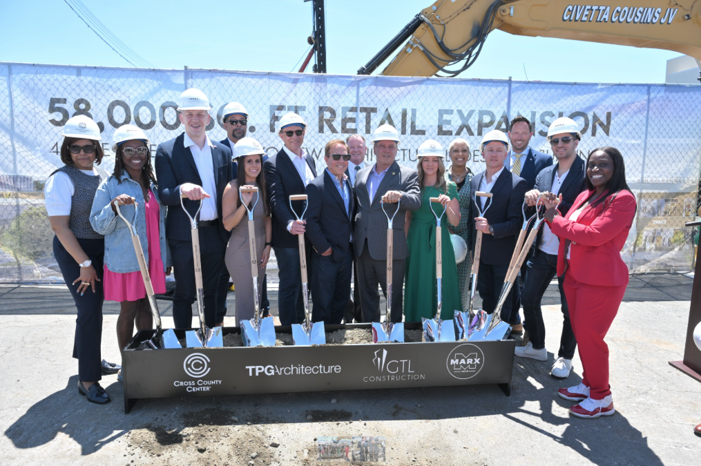 Cross County groundbreaking for new retail buildings