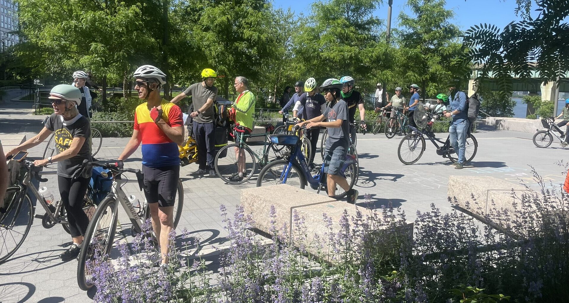 Dozens of UWS Cyclists Stage Community Ride in Support of Proposed 72nd Street Bike Lane