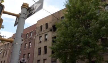 A call was made just before 3:40 p.m. to report a fire on the second floor at 2609 Bainbridge Ave., according to officials. (Spectrum News NY1)
