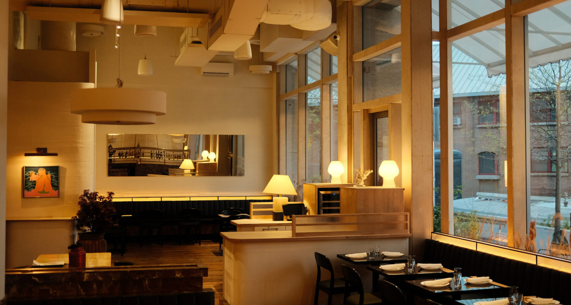 Bar Susanne Opens Today With Cocktails and Seafood in Domino Park