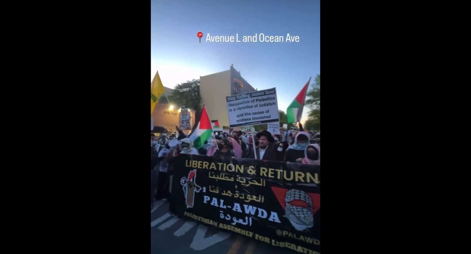 For Second Time in Week, Anti-Israel Mob Besieges New York City Synagogue