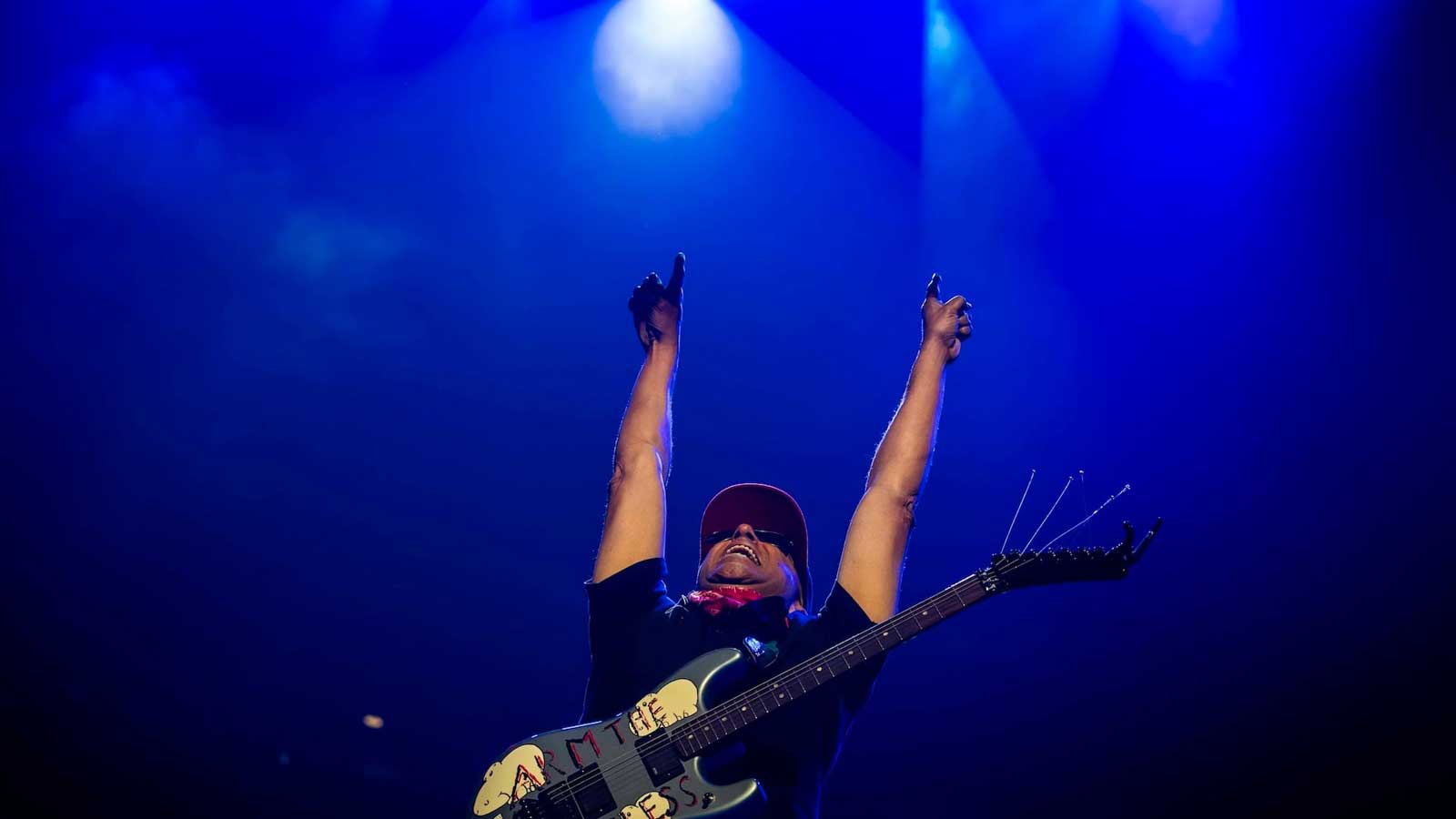 Tom Morello of Rage Against the Machine.