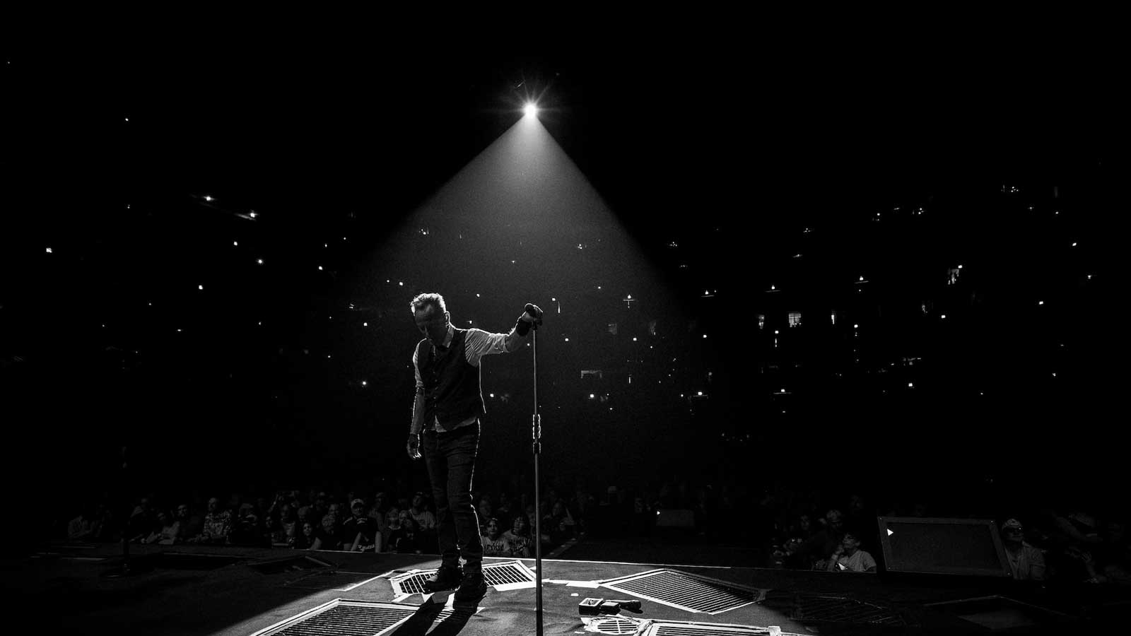 Bruce Springsteen on the Land of Hope and Dreams American Tour in 2026.