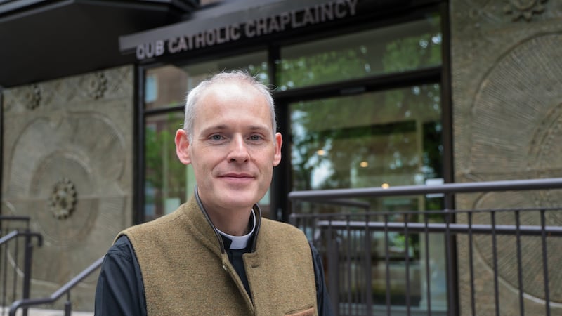 ‘It’s wonderful to be back’ – Renovated ‘oasis’ for Catholics at Queen’s University Belfast reopens after three years