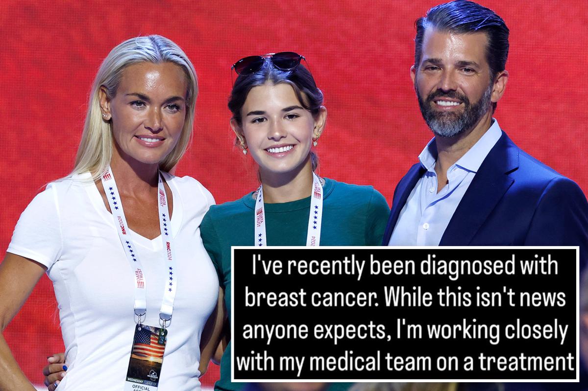 Vanessa Trump reveals breast cancer diagnosis