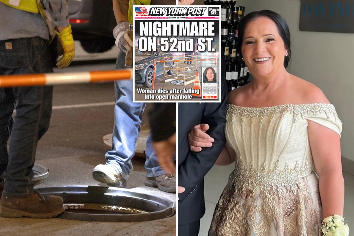 Gruesome cause of death revealed for Donike Gocaj, grandma who plunged to death down NYC manhole