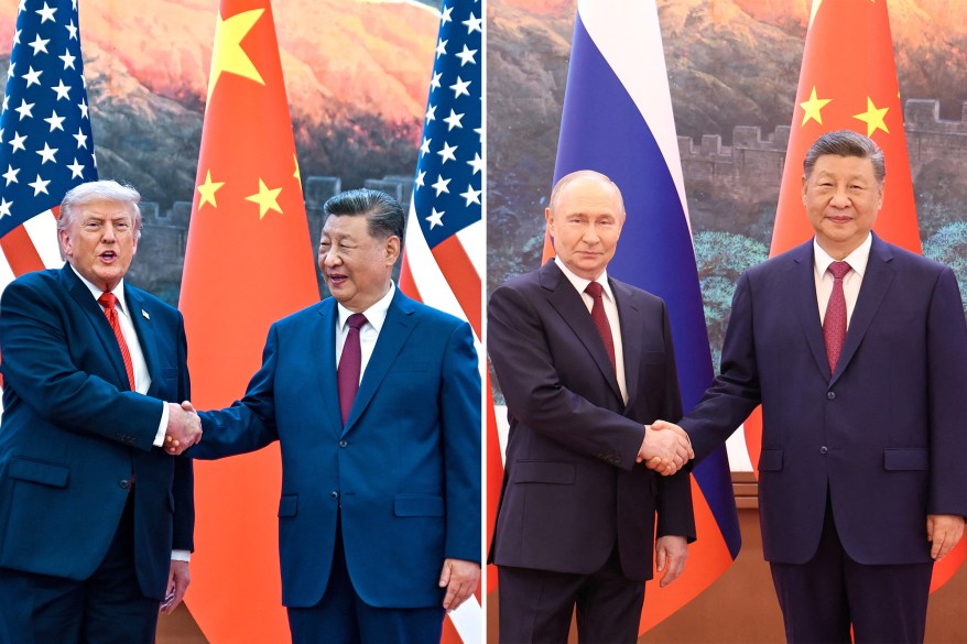 Days after hosting Trump, Xi gives Putin the same treatment in China