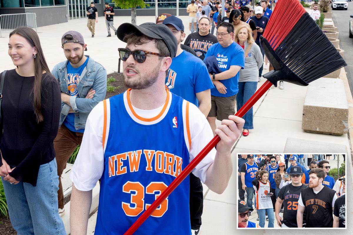Knicks fans score against hapless Philly even at Sixers' arena