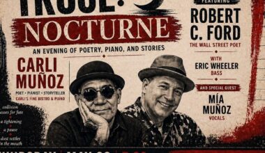 Carli Muñoz and Robert C. Ford Will Perform TRUCE: NOCTURNE at Manhattan Plaza