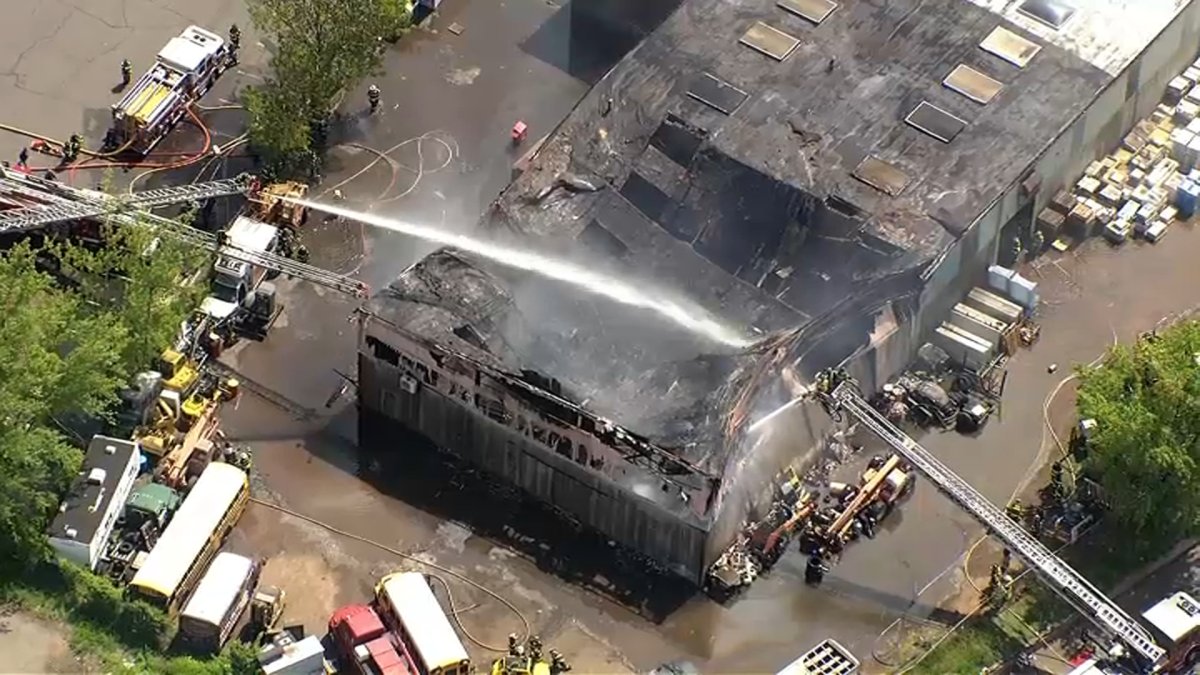 Multi-alarm fire in Carlstadt, New Jersey – NBC New York