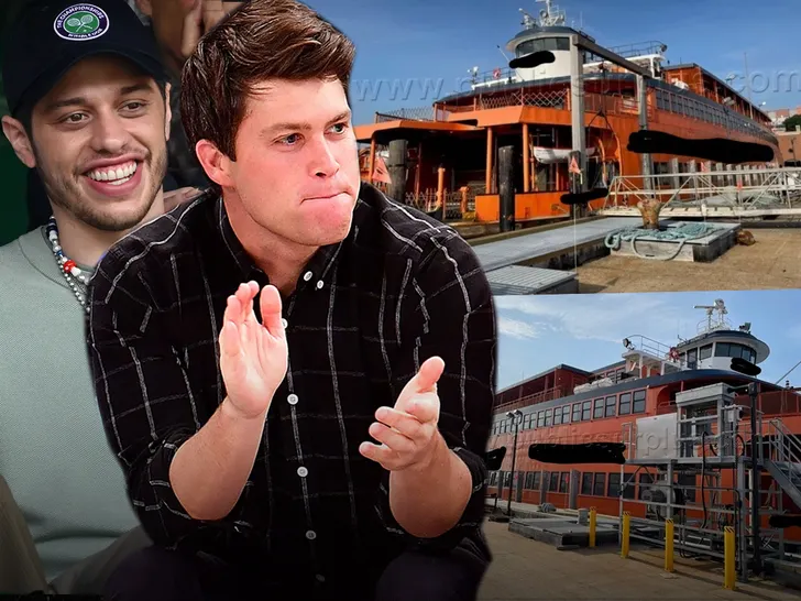 Colin Jost Pete Davidson Ferry