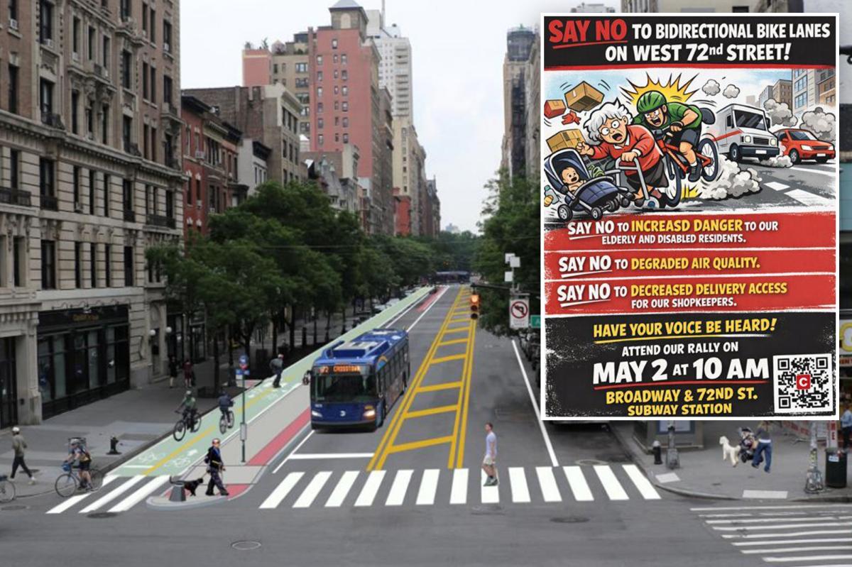 Hundreds of New Yorkers join forces to oppose new, proposed UWS bike lane