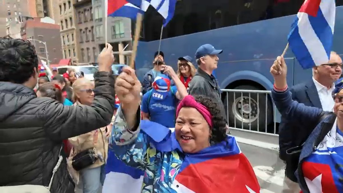 NYC rally for free Cuba amid tensions with Trump administration – NBC New York