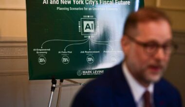 The AI boom is helping NYC’s budget, but Comptroller Levine warns the city isn’t ready if it bursts