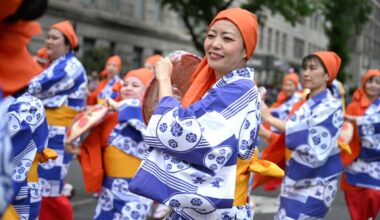 Fifth annual Japan Parade shines despite rain on the Upper West Side