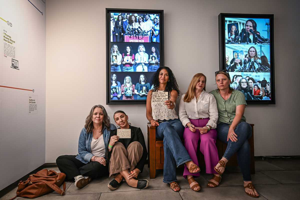 Epstein survivors kick off 24-hour reading of files in Lower Manhattan