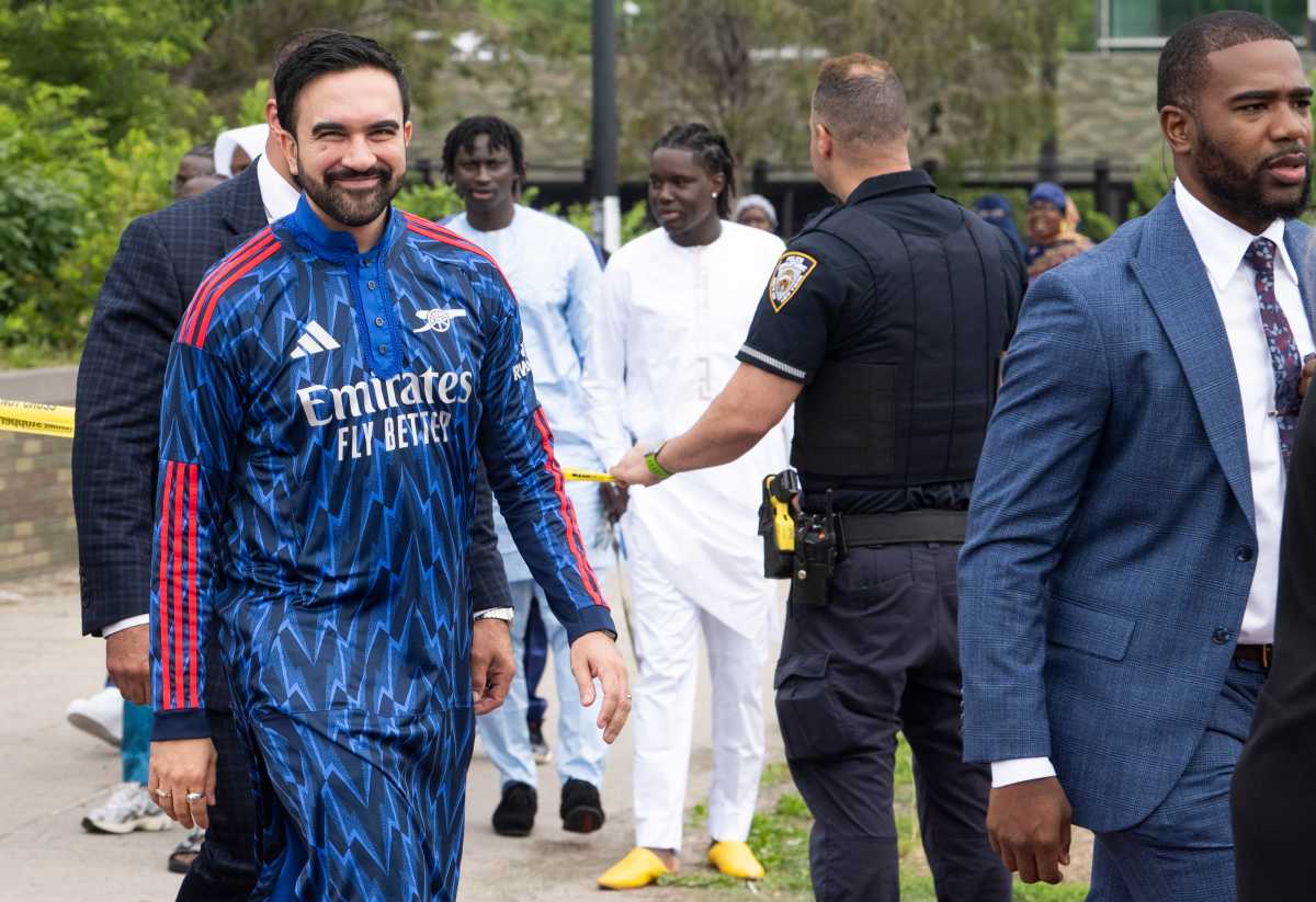 Mamdani brings faith and Arsenal fandom to Bronx Eid al-Adha prayers