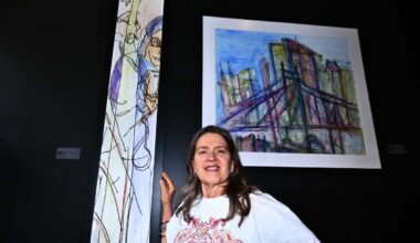 Photos: Opening reception held for ‘NYC Faces in Motion’ art exhibit at Zaruma Gold Coffee in LIC – QNS