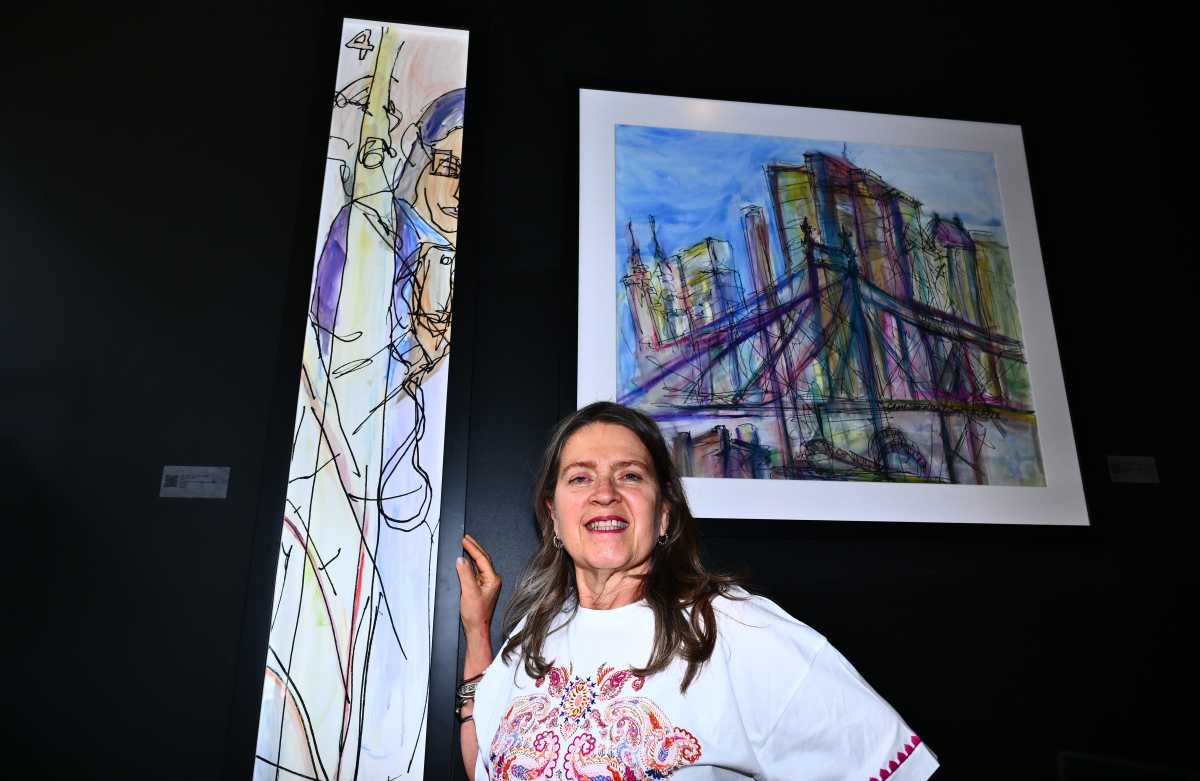 Photos: Opening reception held for ‘NYC Faces in Motion’ art exhibit at Zaruma Gold Coffee in LIC – QNS