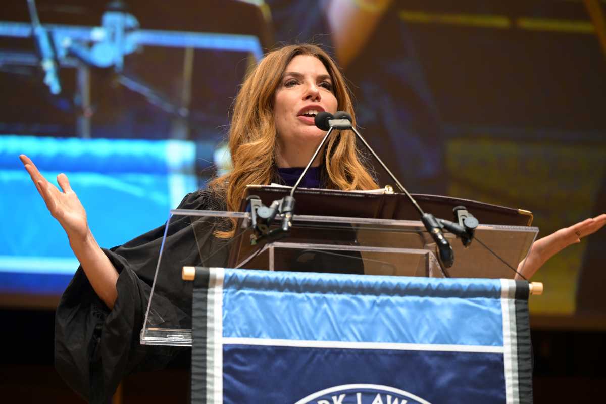 Freedom, versatility and power to change: Council Speaker Menin tells New York Law School grads what their law degree means