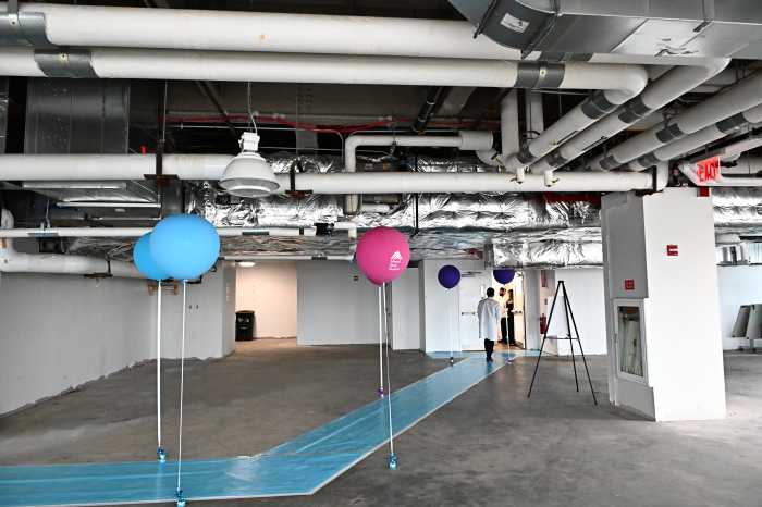 What will become Mount Sinai Queens' Intensive Care Unit. Photo by Ramy Mahmoud.