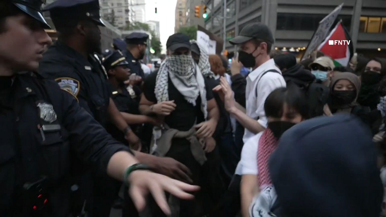protests and NYPD