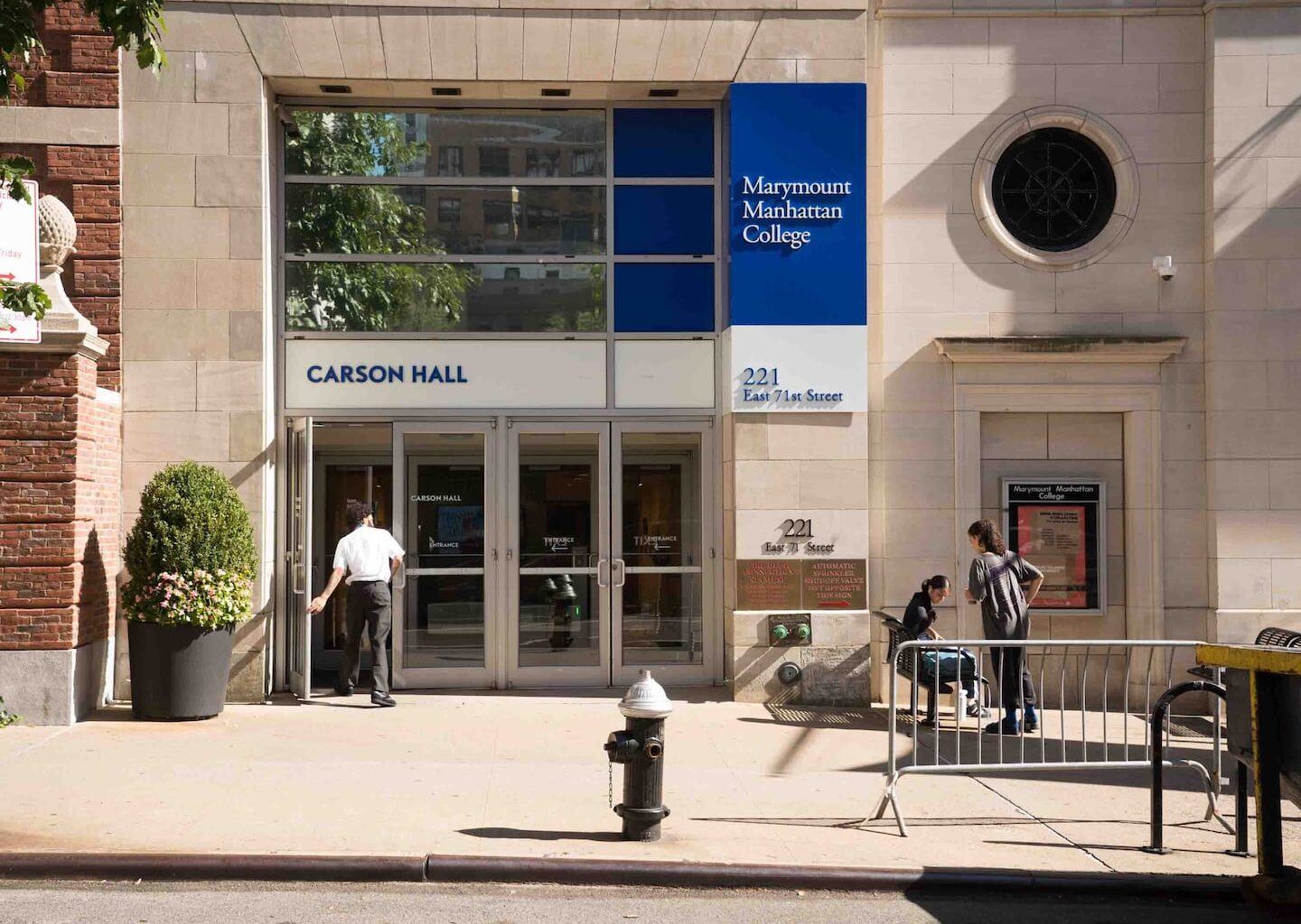 Marymount Manhattan College in New York on Sept. 11, 2024.