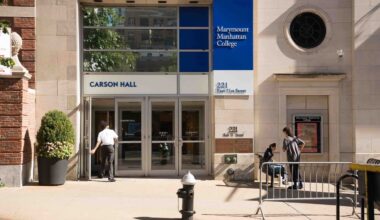 Marymount Manhattan College in New York on Sept. 11, 2024.