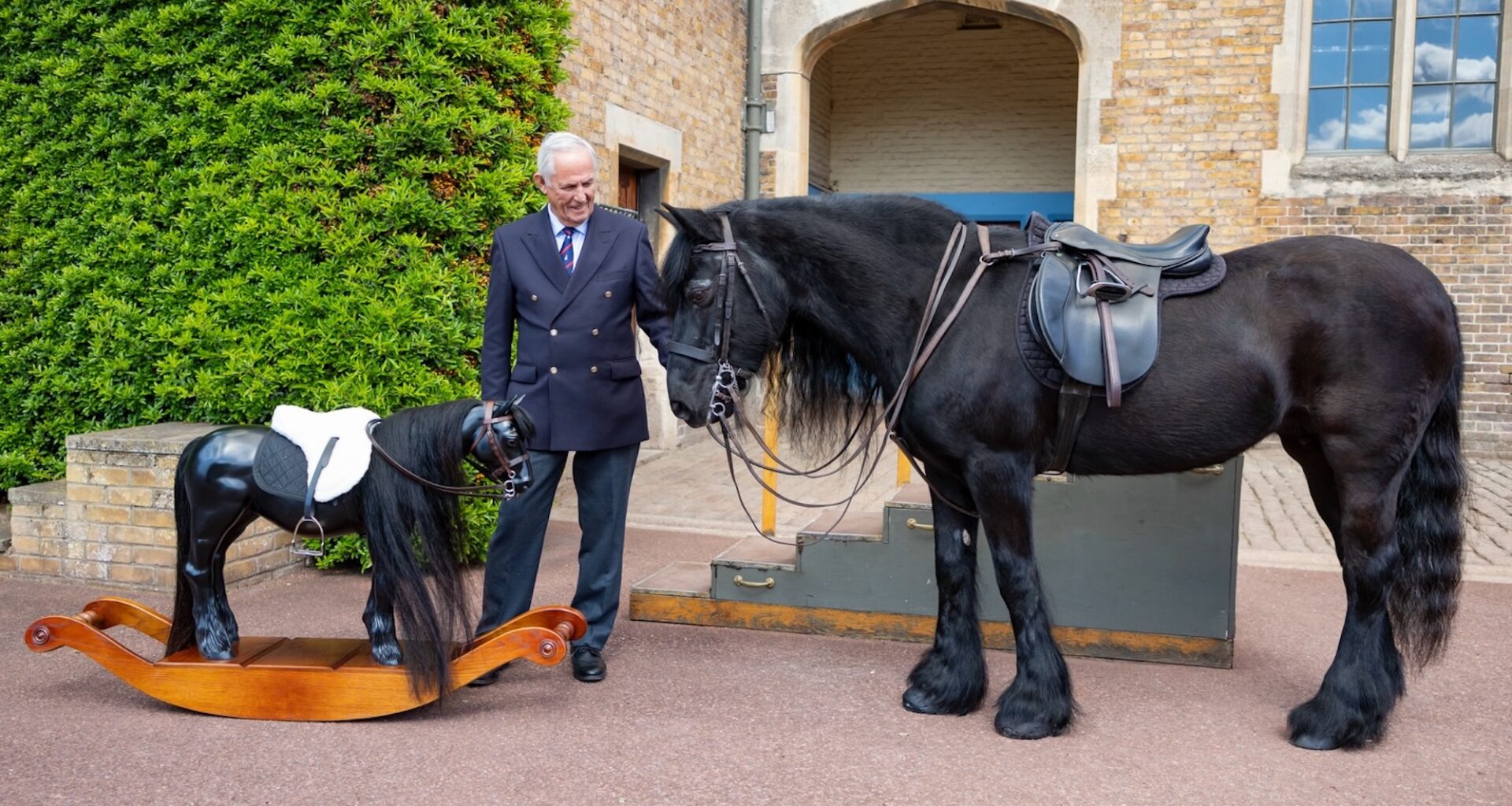 Rocking horse Emma created to mark The late Queen’s centenary