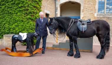 Rocking horse Emma created to mark The late Queen’s centenary