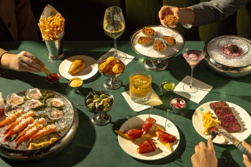 A spread of food.