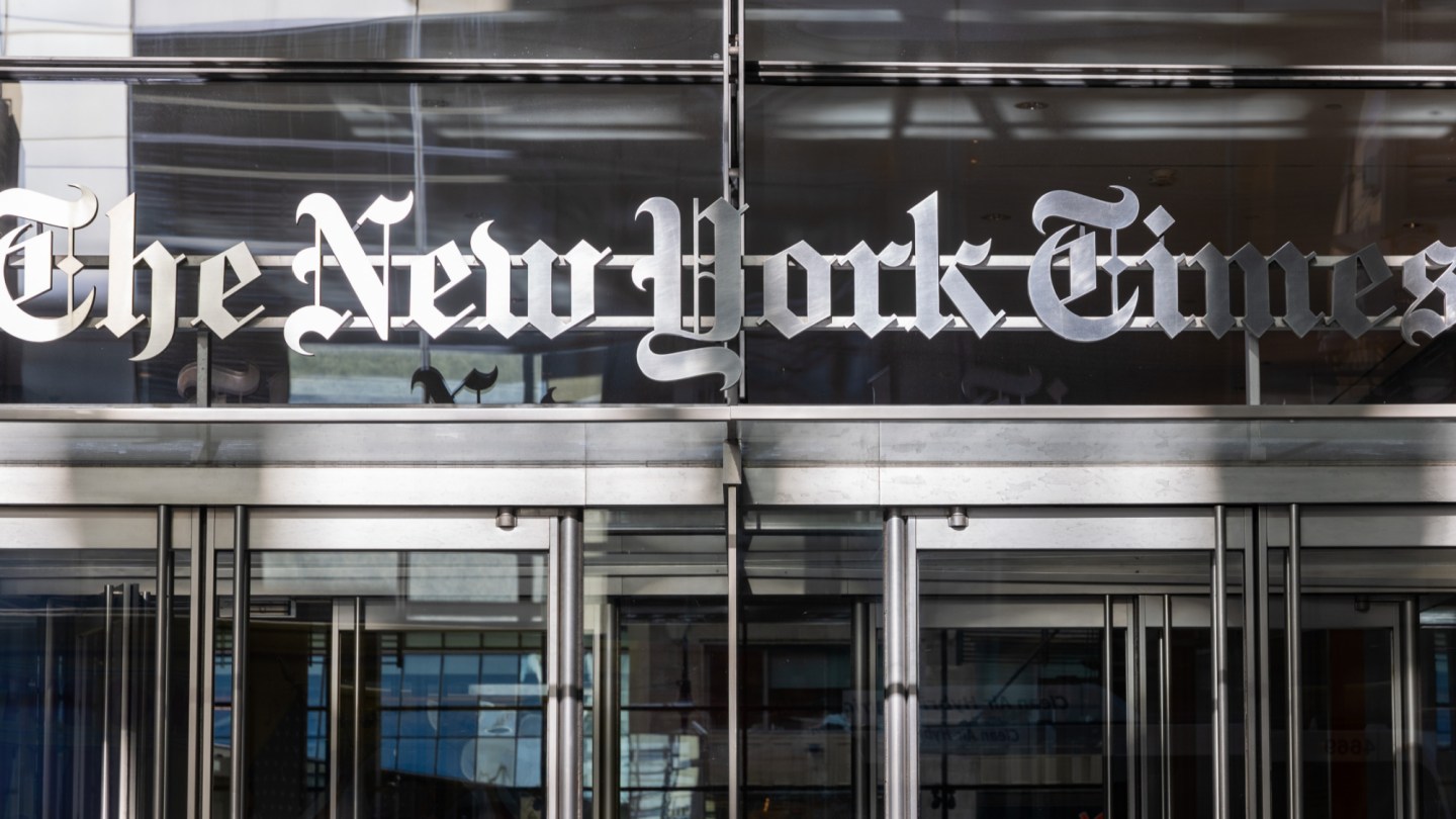 New York Times Sued by U.S. Over Discrimination Against White Male