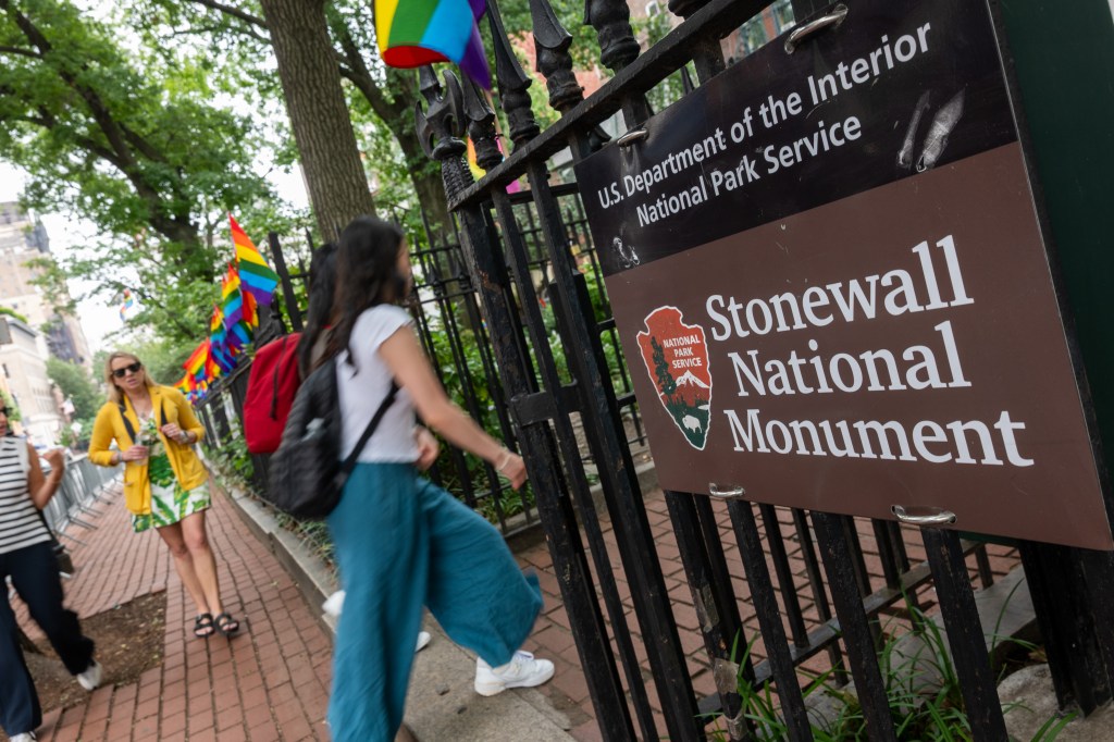 Stonewall monument listed among ‘most endangered historic places’ amid Trump crackdown