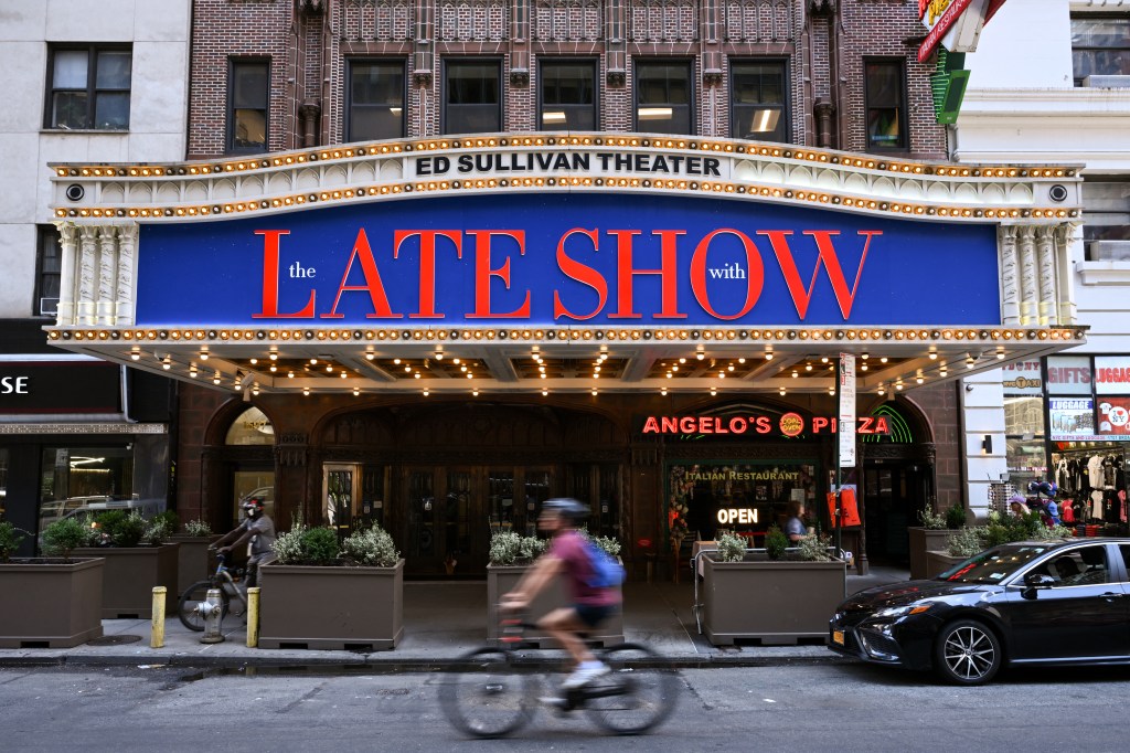 What happens to the Ed Sullivan Theater after Stephen Colbert?