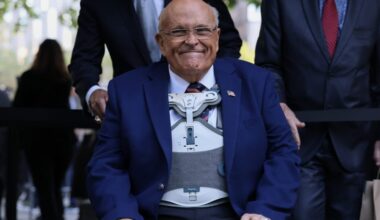 Former NYC Mayor Giuliani in critical condition, Trump says
