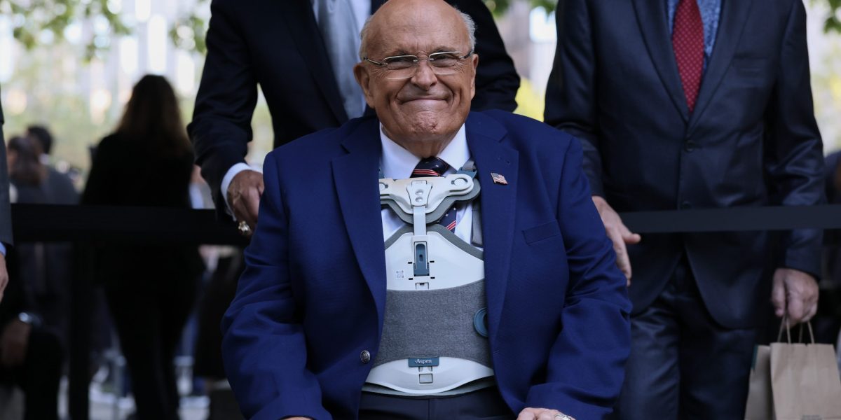 Former NYC Mayor Giuliani in critical condition, Trump says