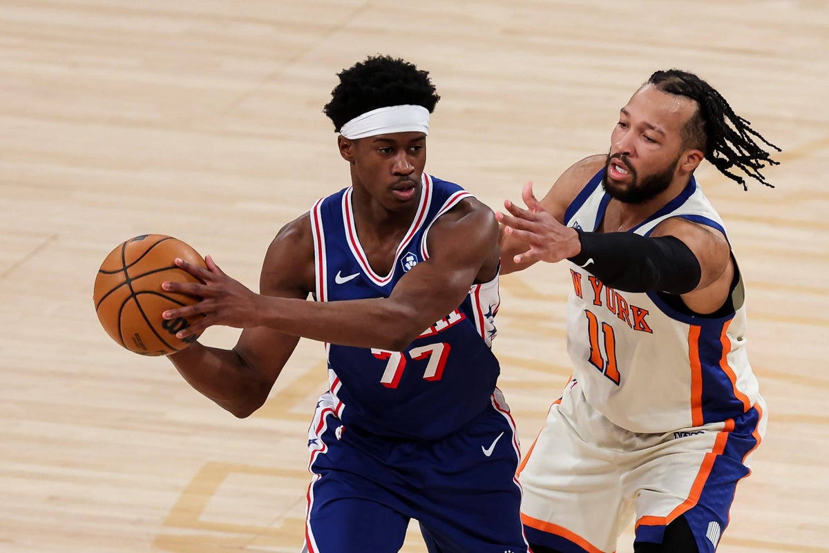 New York Knicks vs. Philadelphia 76ers: Playoff series schedule and channel listings