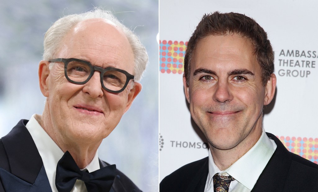 RICHARD JOHNSON: John Lithgow, son star in NYC plays amid feud